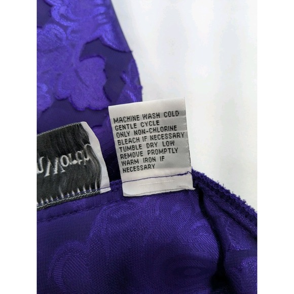 Dark Fairy Purple Floral Burnout Kimono Cardigan Sheer Bohemian Whimsigoth A076 - Picture 7 of 9